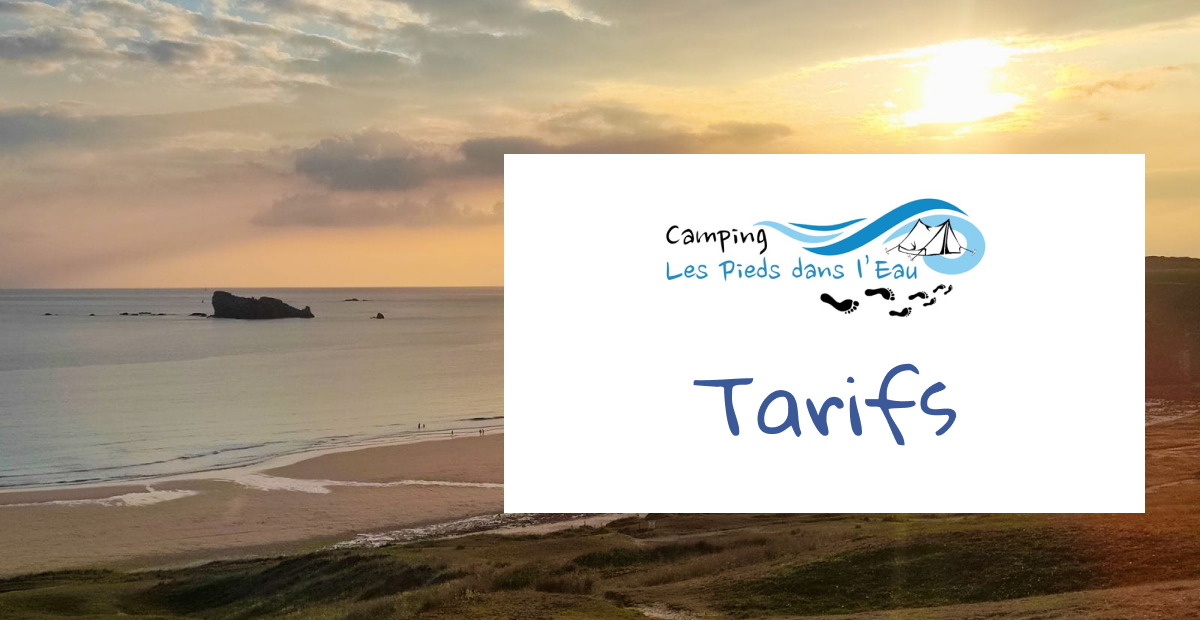 Camping Les Pieds Dans Leau Camping Familiale A Crozon Tarifs