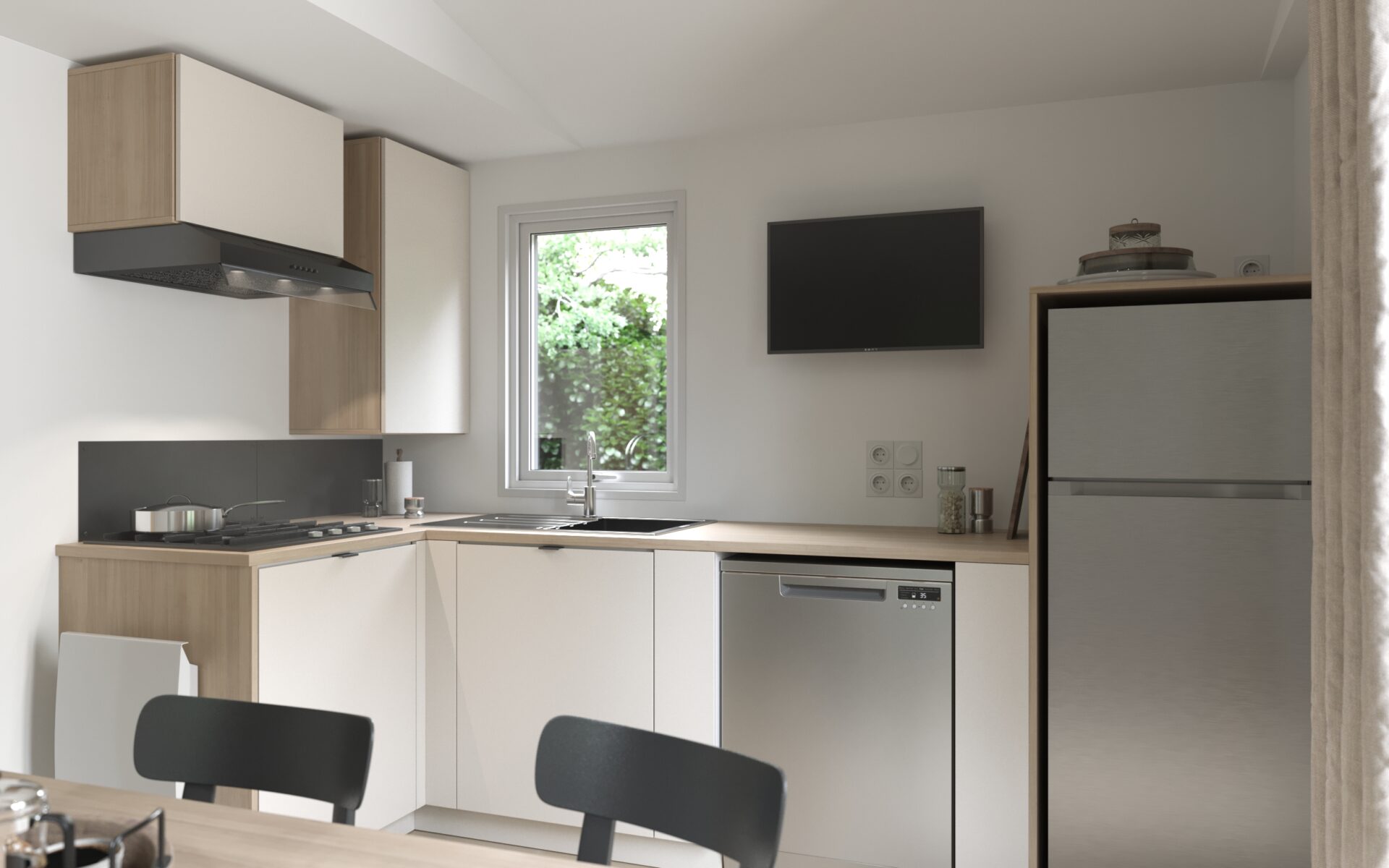 Camping Les Pieds Dans Leau Camping Familiale A Crozon NEST 20 CUISINE